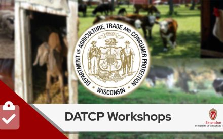 DATCP Catastrophic Animal Mortality Planning Workshops