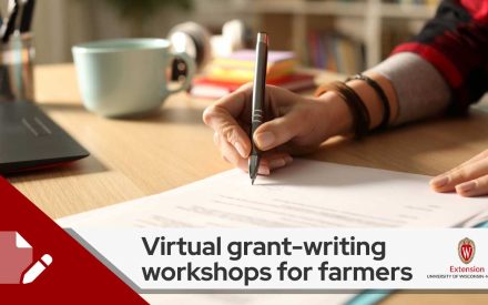 Virtual grant-writing workshops for farmers held in September, October