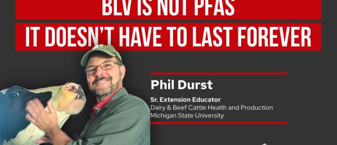 BLV is not PFAS it doesn’t have to last forever