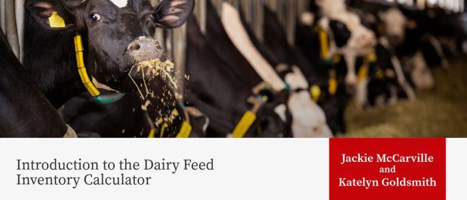 Introduction to the Dairy Feed Inventory Calculator
