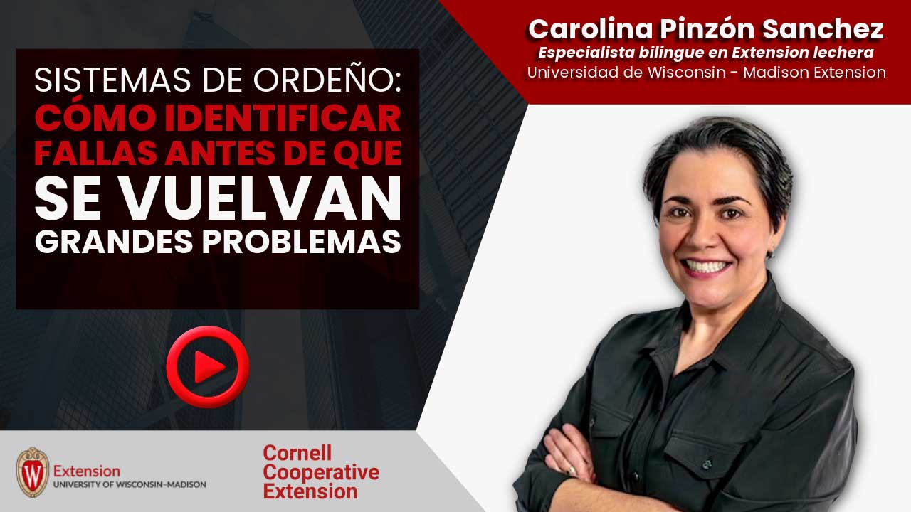 ▶️ Watch: Detectando fallas temprano en sistemas de ordeño