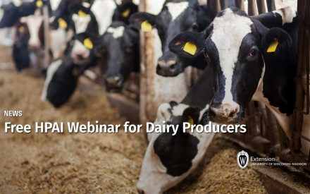 Free HPAI Webinar for Dairy Producers
