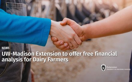 UW-Madison Extension to offer free financial analysis for Dairy Farmers