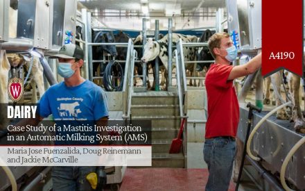 Case Study of a Mastitis Investigation in an Automatic Milking System (AMS) (A4190)