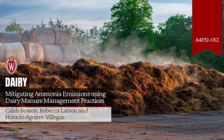 Mitigating Ammonia Emissions using Dairy Manure Management Practices (A4192-012)