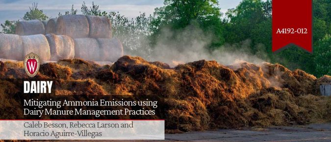 Mitigating Ammonia Emissions using Dairy Manure Management Practices (A4192-012)
