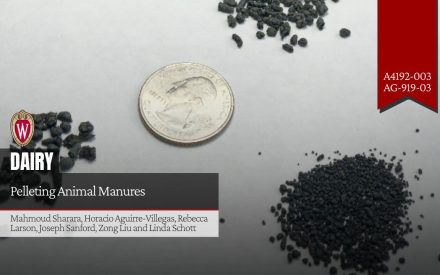 Pelleting Animal Manures (A4192-003/AG-919-03)