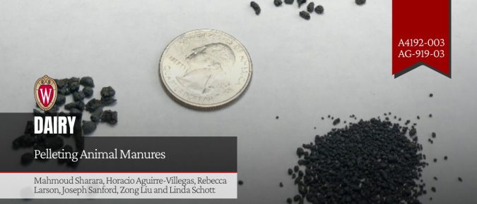 Pelleting Animal Manures (A4192-003/AG-919-03)