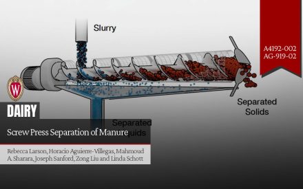 Screw Press Separation of Manure (A4192-002/AG-919-02)