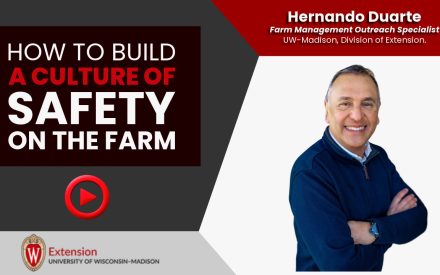 Caring for Yourself While Caring for the Cows: How to Build a Culture of Safety on the Farm [Video] ▶️