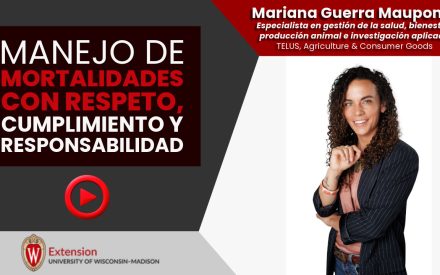 Manejo de mortalidades con respeto, cumplimiento y responsabilidad [Video] ▶️